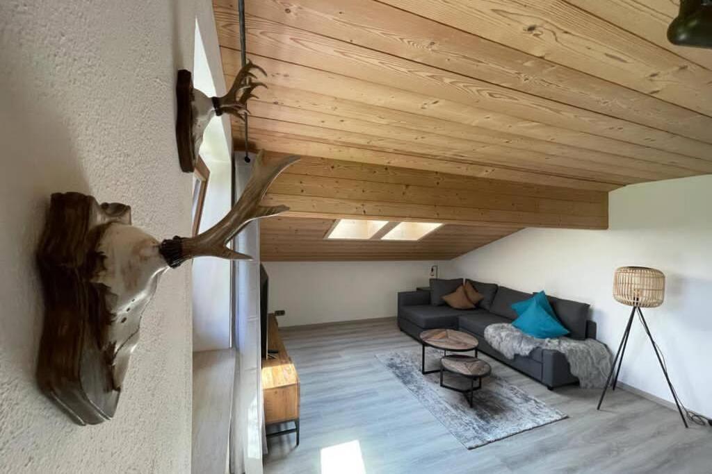 Gemuetliche Ferienwohnung Im Dg Am Tegernsee - Bergblick, Ruhe & Ganz Viel Platz Bad Wiessee Dış mekan fotoğraf
